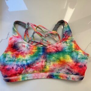 Born primitive small tie dye sports bra